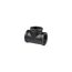 T-Verbinder 42 x 54 x 25 mm für Regalsystem 'PIPE' 3/4" schwarz