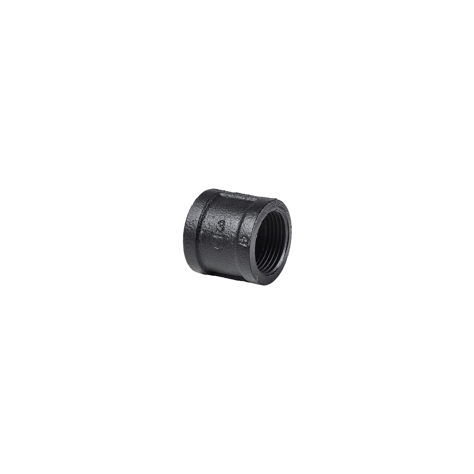 Verbindungsstück für Regalsystem 'PIPE' 3/4" schwarz