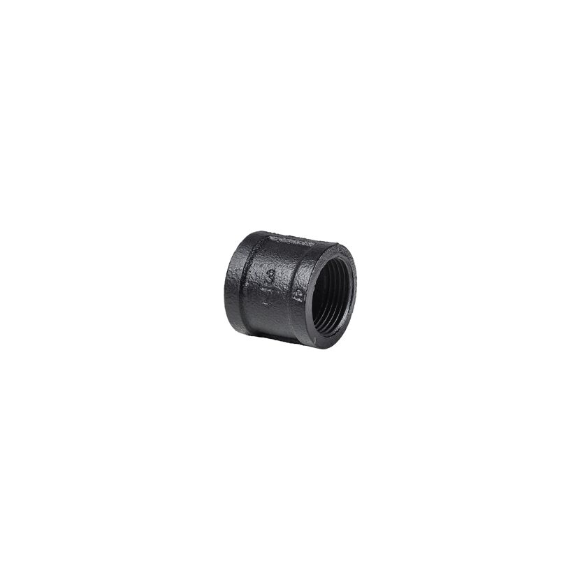 Verbindungsstück für Regalsystem 'PIPE' 3/4" schwarz