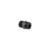 Verbindungsmuffe für Regalsystem 'PIPE' 3/4" schwarz
