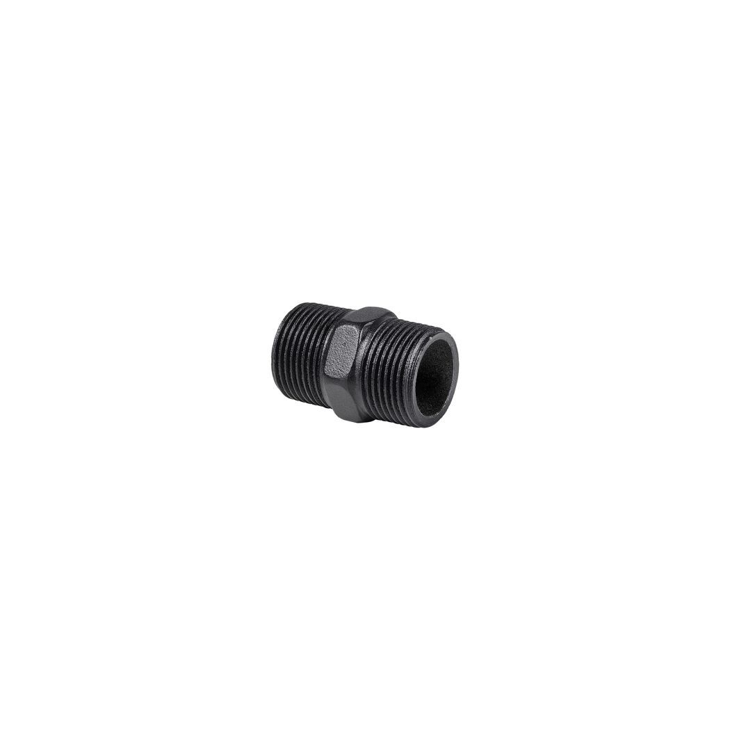 Verbindungsmuffe für Regalsystem 'PIPE' 3/4" schwarz
