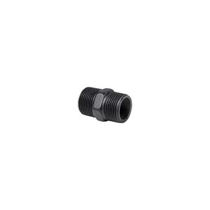 Verbindungsmuffe für Regalsystem 'PIPE' 3/4" schwarz