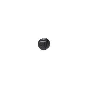 Blindstopfen für Regalsystem 'PIPE' 3/4" schwarz, 2 Stück