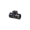 T-Verbinder 70 x 47 x 34 mm für Regalsystem 'PIPE' 3/4" schwarz