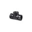 T-Verbinder 70 x 47 x 34 mm für Regalsystem 'PIPE' 3/4" schwarz