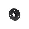 Flanschplatte Ø 70 mm für Regalsystem 'PIPE' 3/4" schwarz
