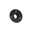Flanschplatte Ø 70 mm für Regalsystem 'PIPE' 3/4" schwarz