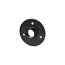 Flanschplatte Ø 70 mm für Regalsystem 'PIPE' 3/4" schwarz