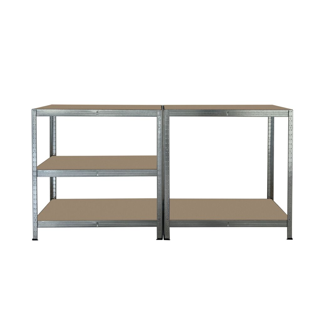Schwerlastregal 180 x 90 x 40 cm 5 Böden à 160 kg
