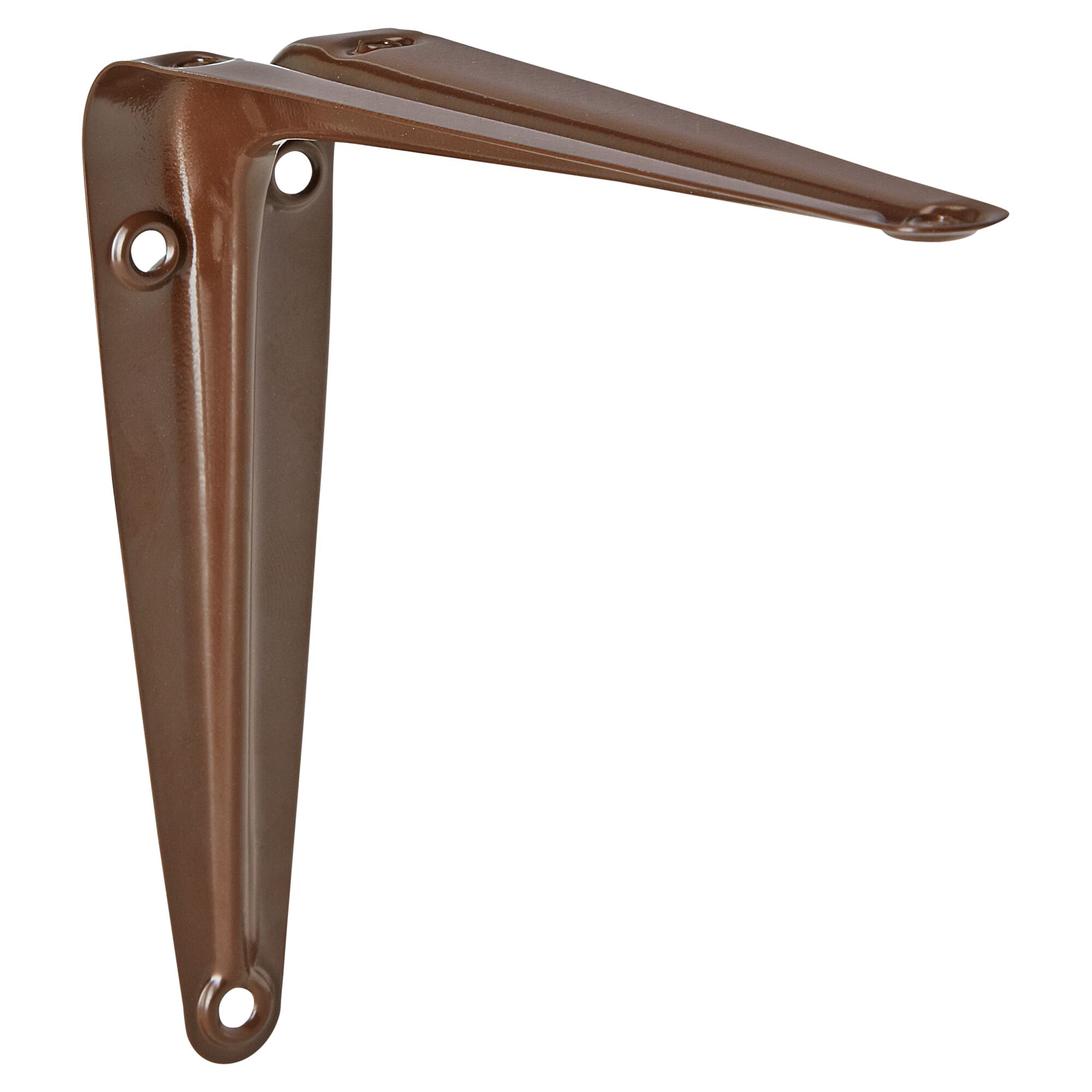 Braune Metall-Konsole INA