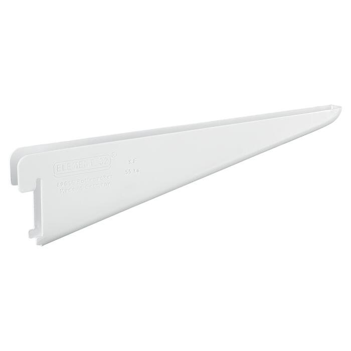 Element System U-Träger Mit Loch – 470 Mm Weiß – 2er Set (Paar) Für Regalsystem CLASSIC 50 Element System U-Träger Mit Loch – 470 Mm Weiß – 2er Set (Paar) Für Regalsystem CLASSIC 50