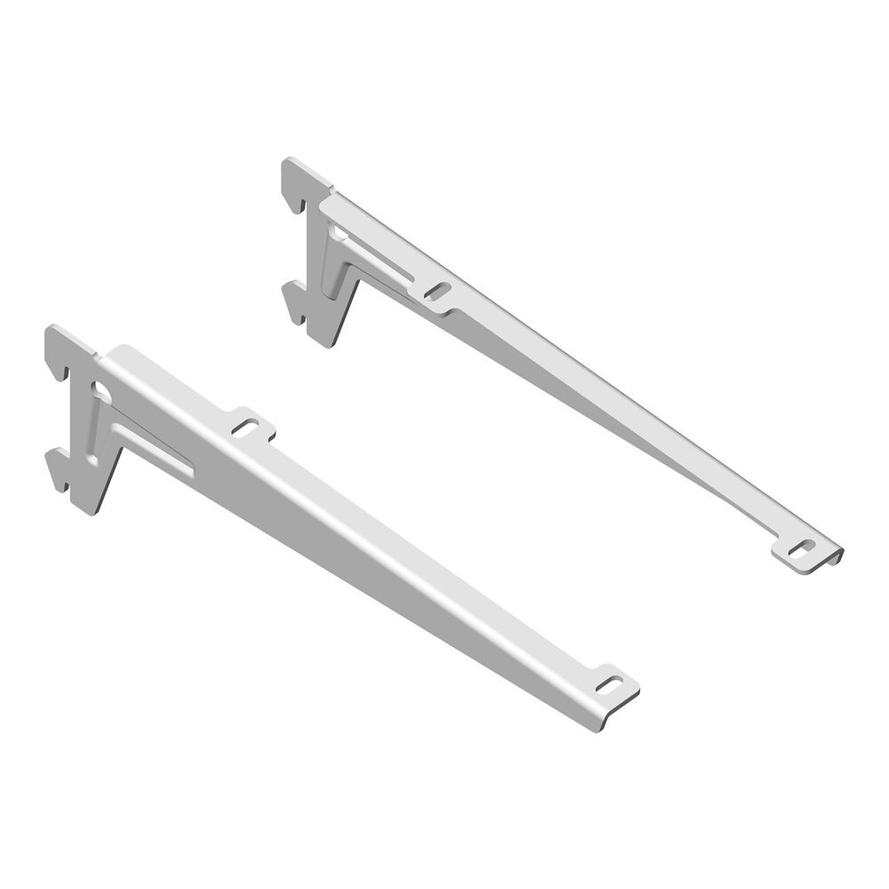 Zwei weiße Winkelträger