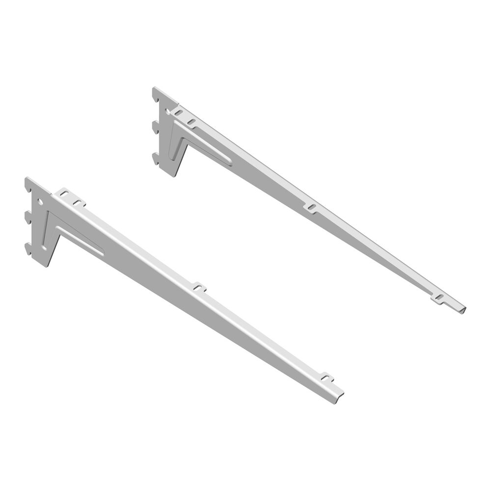 Zwei silberne Winkelträger