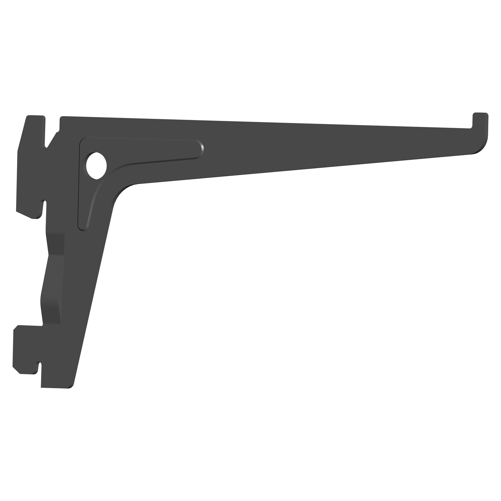 Einzelner Pro-Träger, 15 cm, schwarz