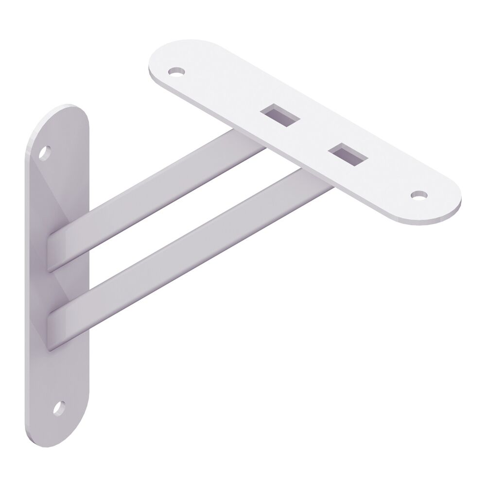 Weiße Metallkonsole MAGNETIC