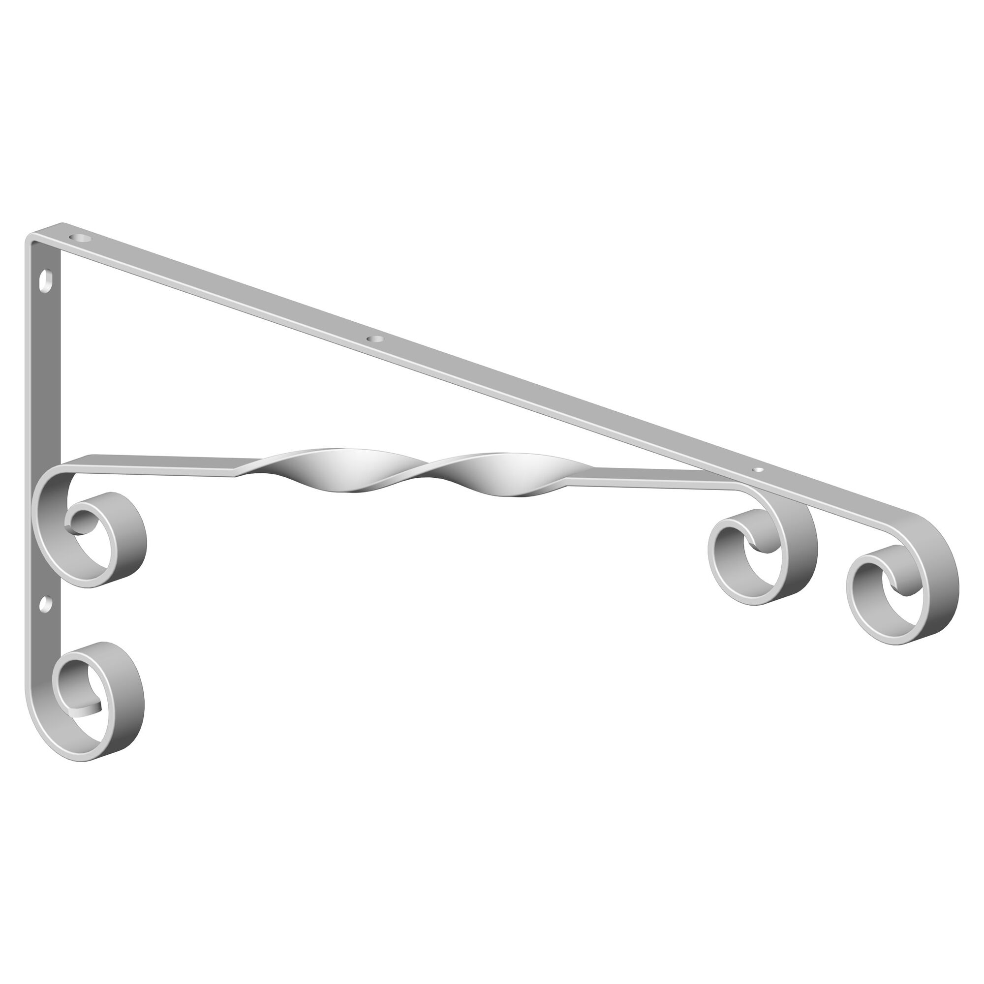 Weißer Regalwinkel Jasmin