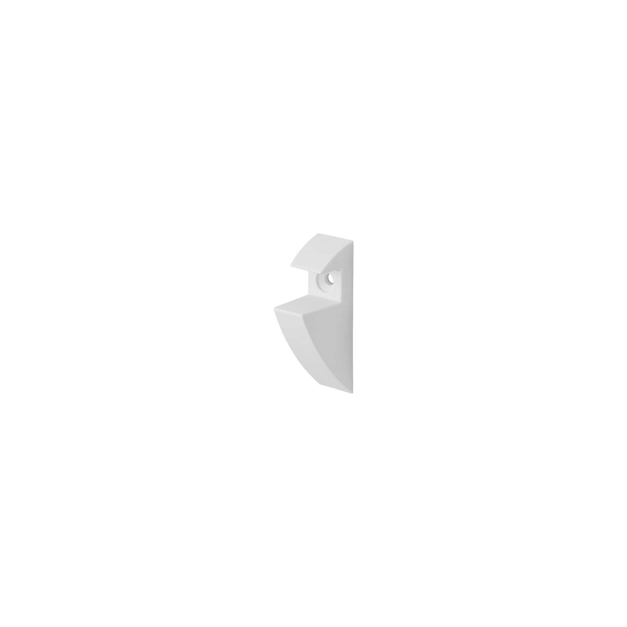 Regalträger-Clip weiß 19 mm + product picture