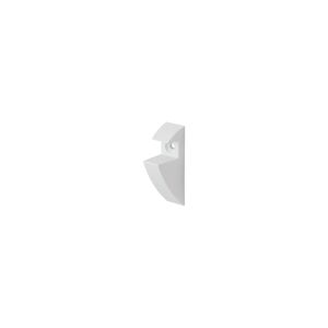 Regalträger-Clip weiß 19 mm