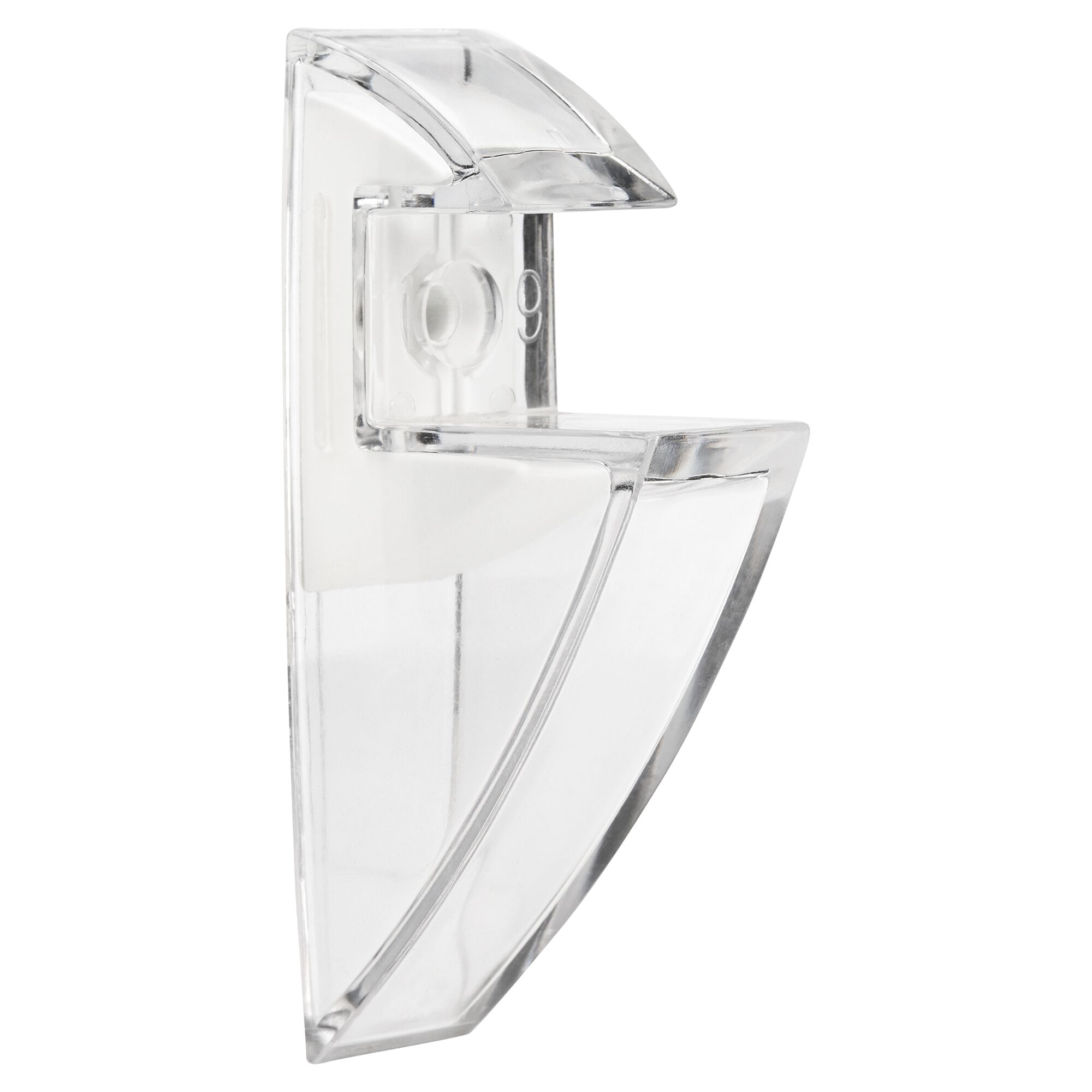 Transparenter Regalhalter CLIP