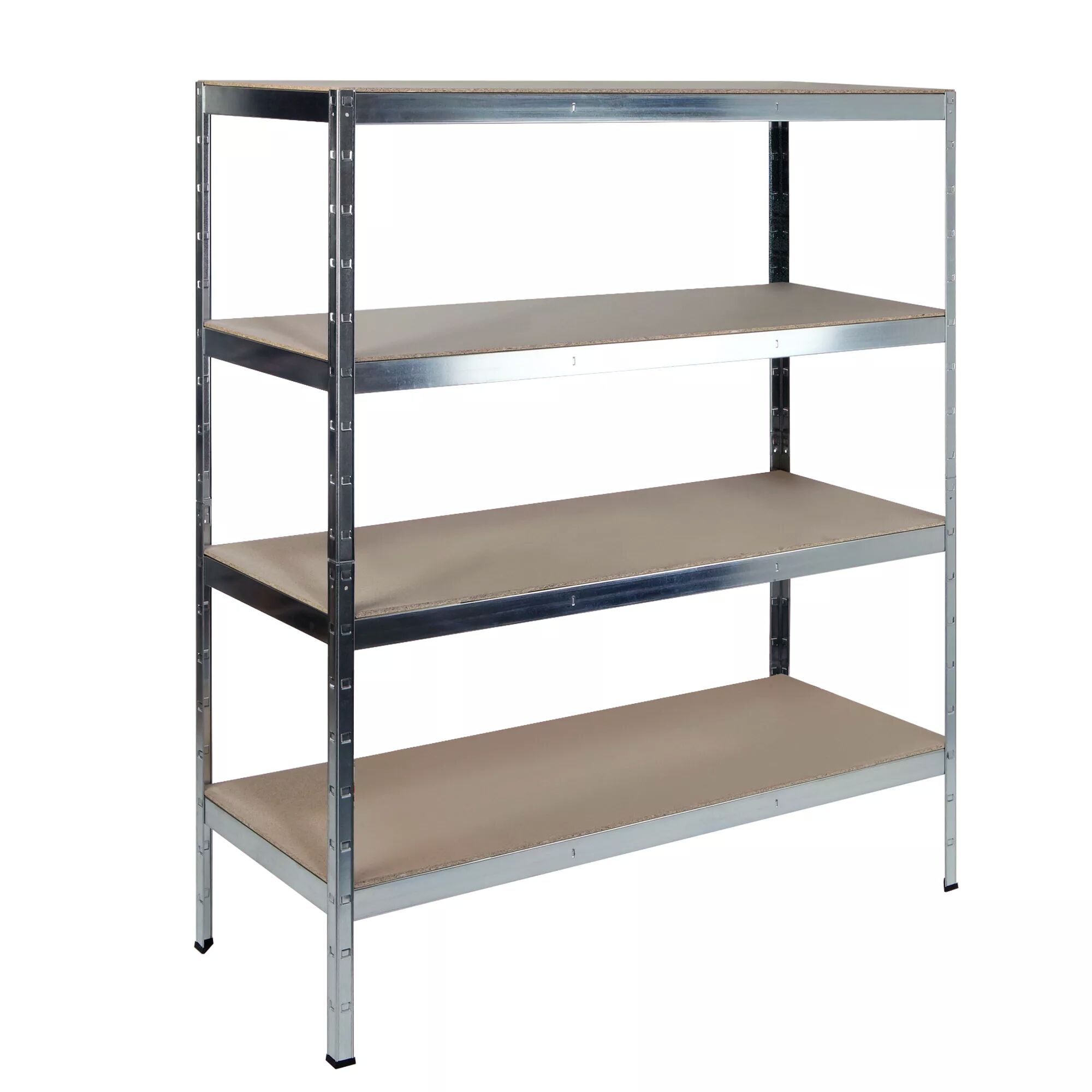 Metallregal mit vier Böden