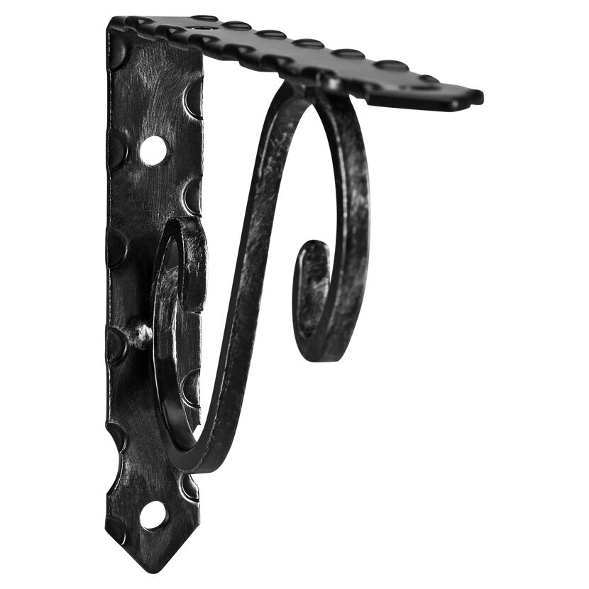 Schwarze Metallkonsole ORNAM.