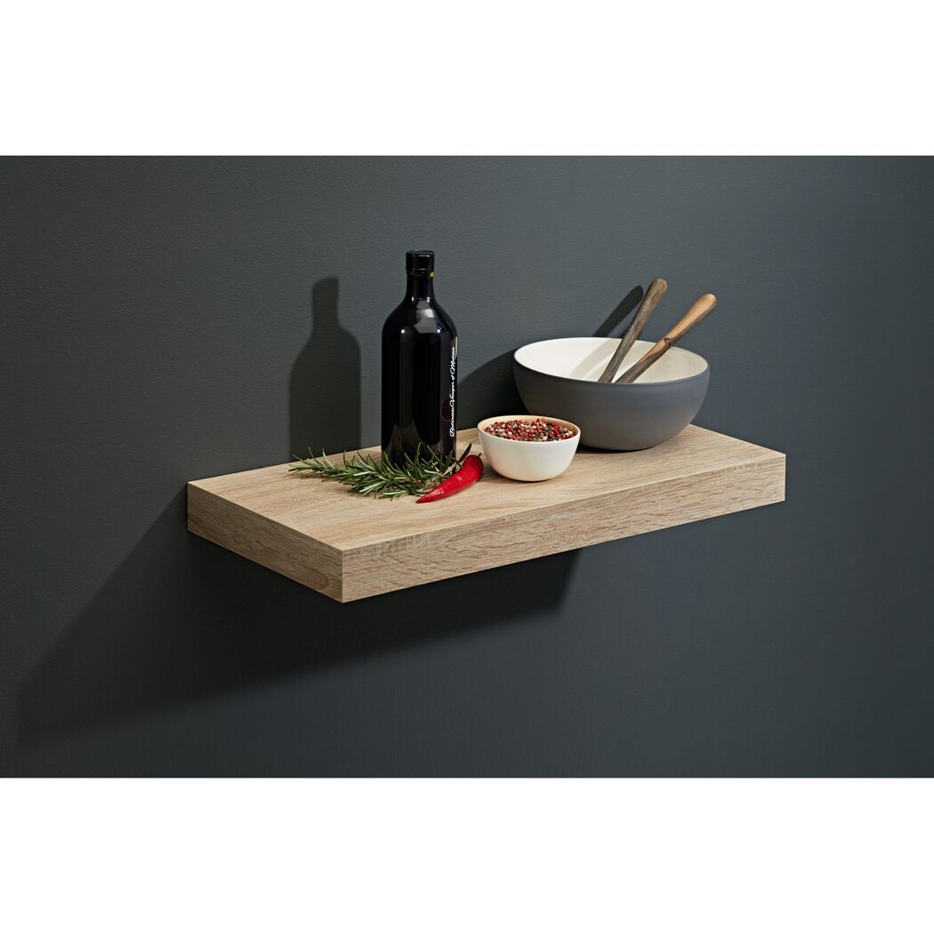 Wandboard BIG BOY Eiche mit Küchenutensilien