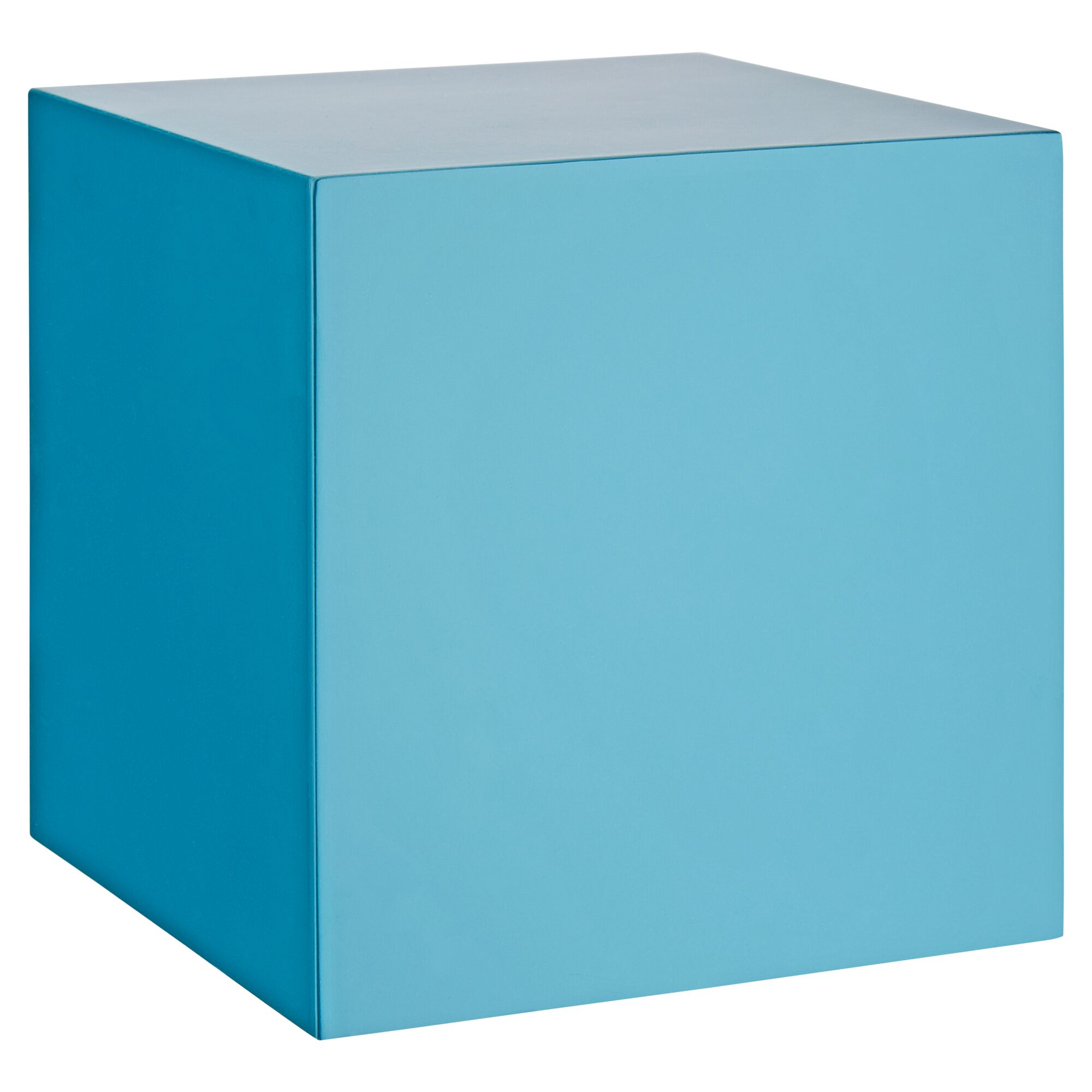 Türkisfarbener Regalwürfel DADO