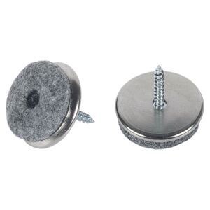 Parkettgleiter braun Ø 2,8 cm 4 Stück
