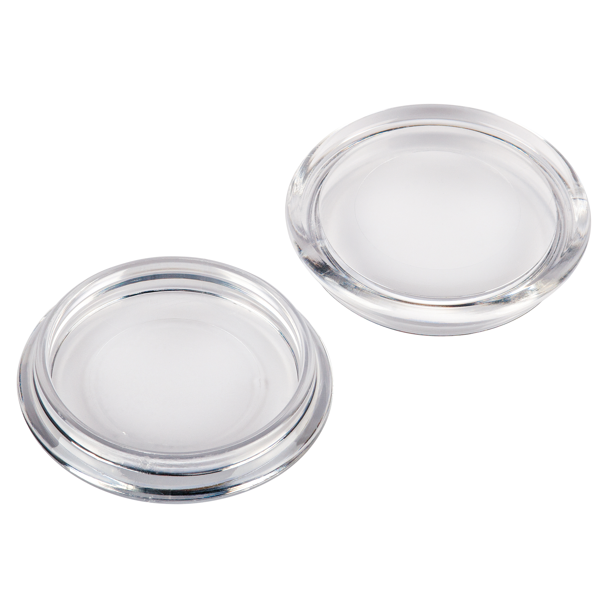 Möbeluntersetzer transparent 4 Stück Ø 50 mm