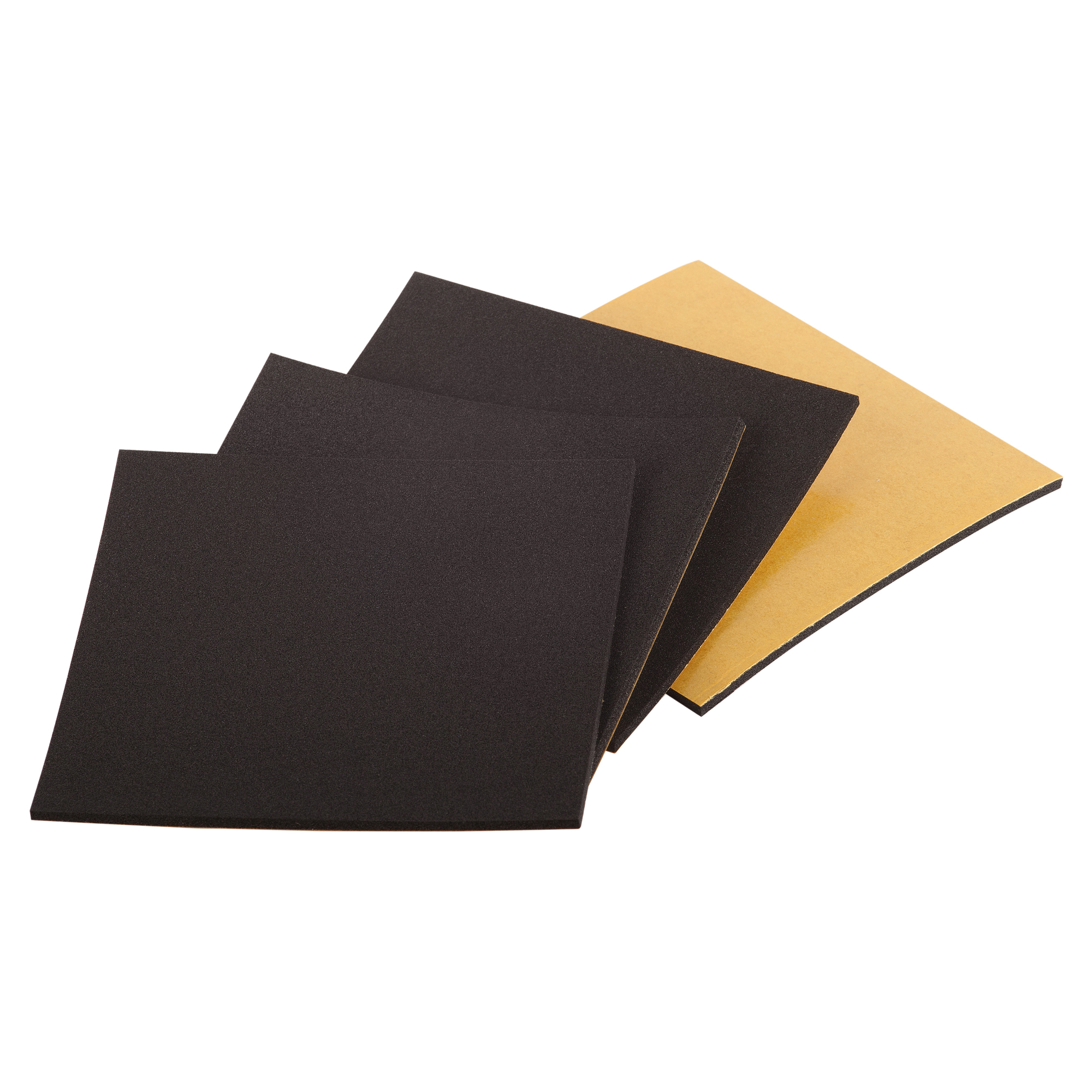 Antirutsch-Pad selbstklebend schwarz 100 x 100 mm + product picture
