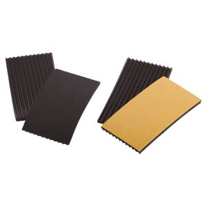 Antivibrations-Pads-Set schwarz 70 x 35 mm 4-tlg.