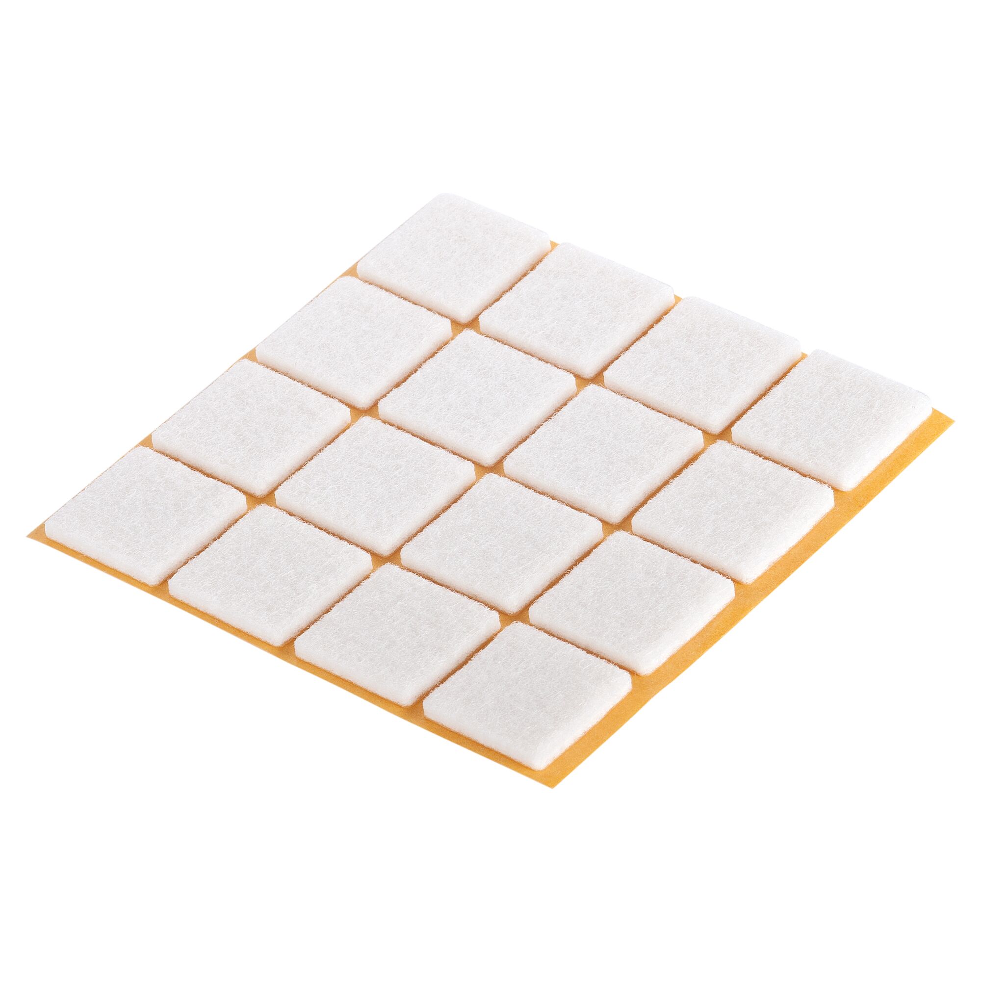 Selbstklebende Filzgleiter auf Trägerpapier