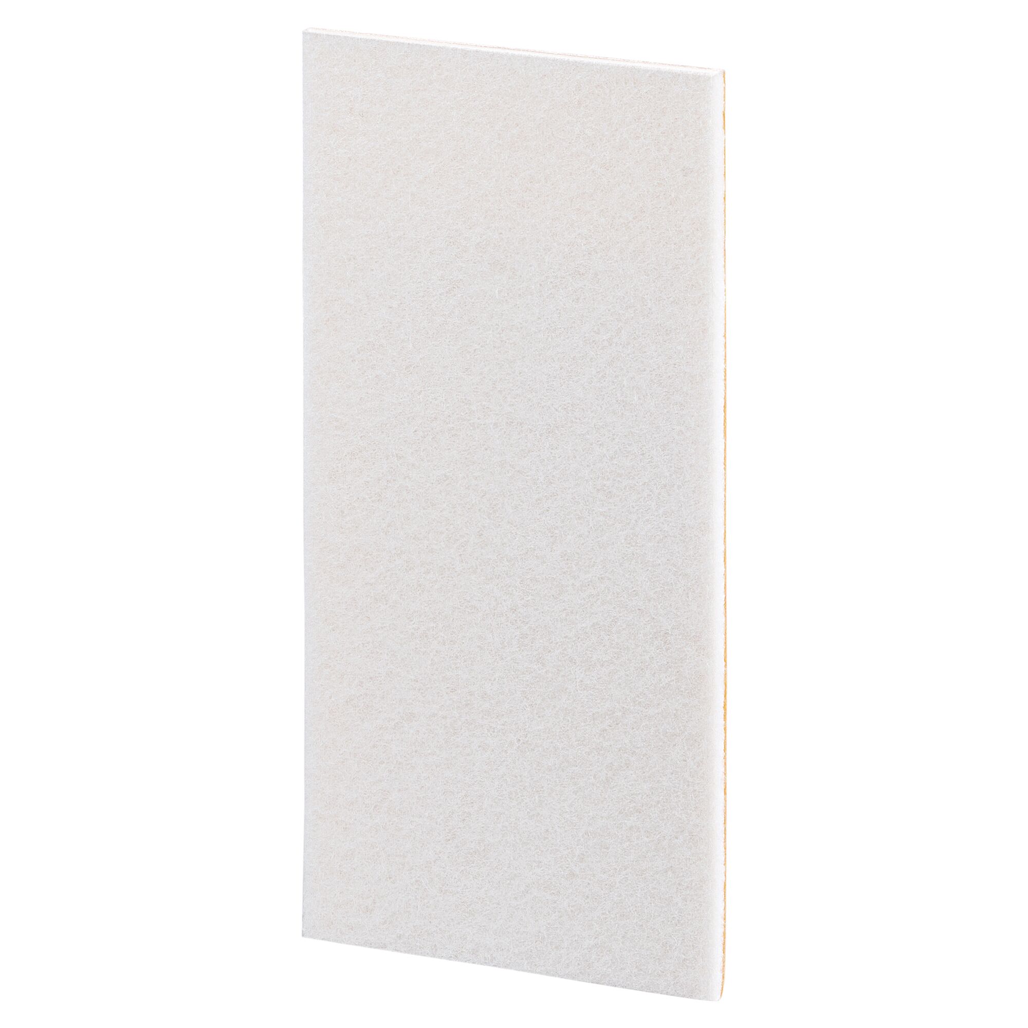 Weißer Filzzuschnitt