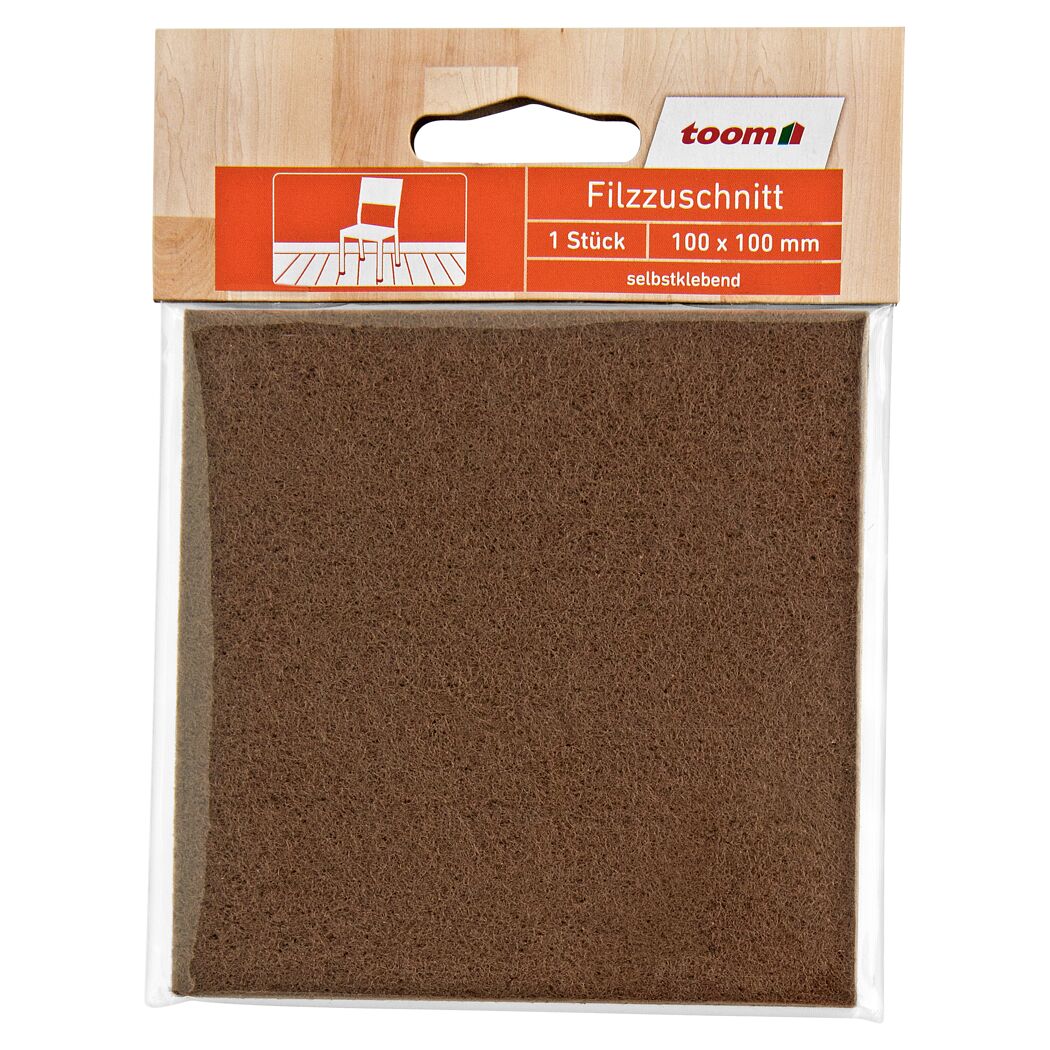 Selbstklebender Filzzuschnitt von toom