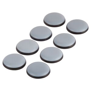 Ultragleiter selbstklebend Ø 2,5 cm grau 8 Stück