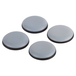 Ultragleiter selbstklebend Ø 3 cm grau 4 Stück