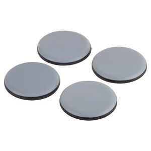 Ultragleiter selbstklebend Ø 5 cm grau 4 Stück