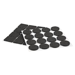 Antirutsch-Pad selbstklebend schwarz 100 x 100 mm