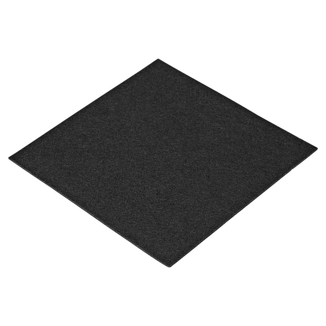 Schwarzer Filzzuschnitt 20 x 20 cm