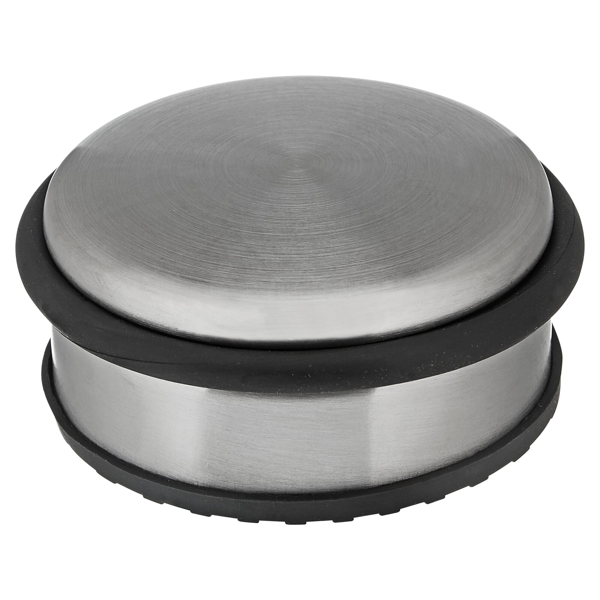 Flacher Türstopper aus Edelstahl