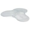 Türstopper '3Stop EH 6985' Elastomer transparent Ø 108,5 x 19,1
