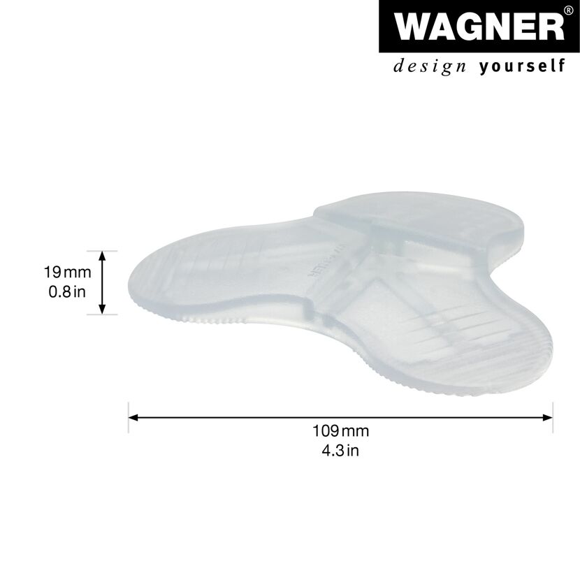 Türstopper '3Stop EH 6985' Elastomer transparent Ø 108,5 x 19,1