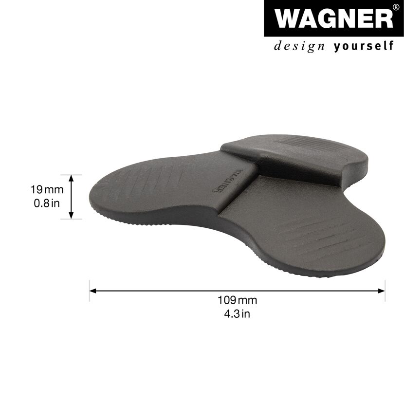 Türstopper '3Stop EH 6988' Elastomer schwarz Ø 108,5 x 19,1