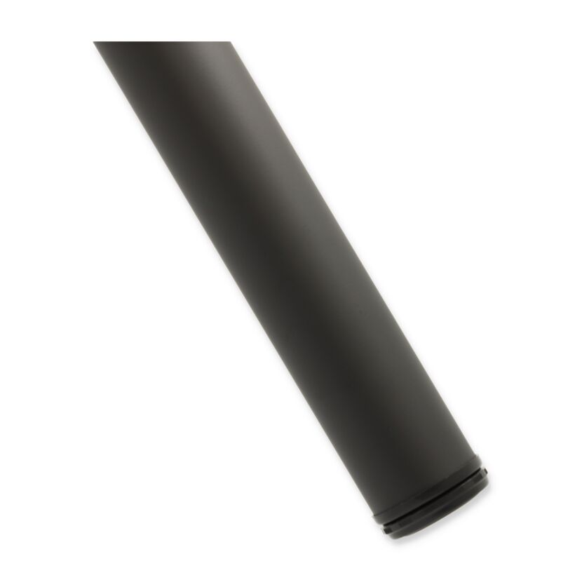 Tischbein-Set schwarz Ø 6 x 71-73,5 cm 4-teilig