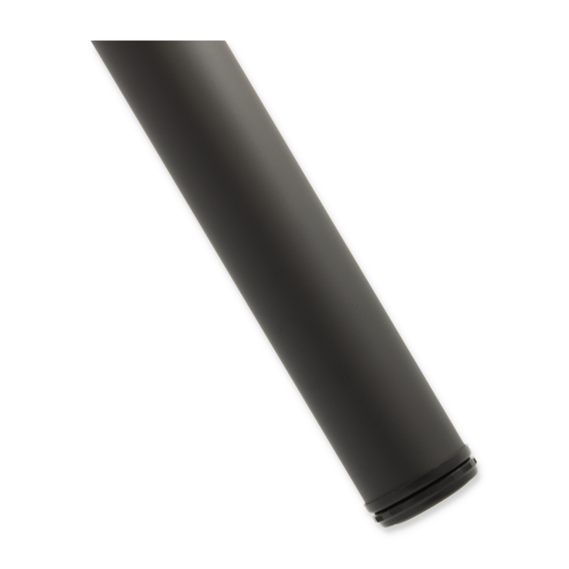 Tischbein-Set schwarz Ø 6 x 71-73,5 cm 4-teilig
