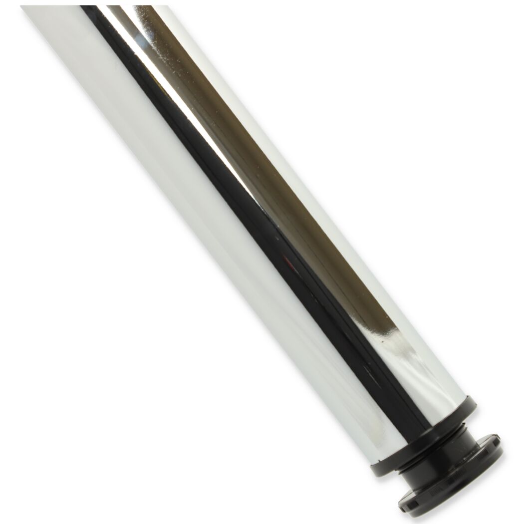 Tischbein-Set chromfarben Ø 6 x 71-73,5 cm 4-teilig