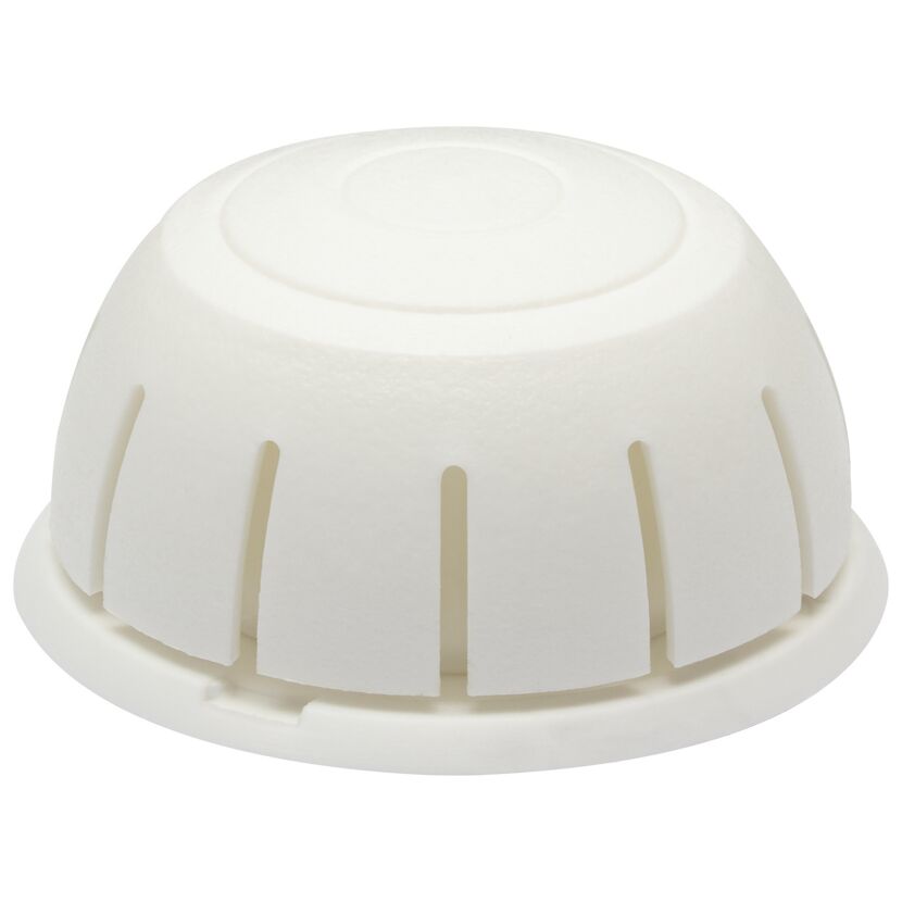 Weißer Türstopper