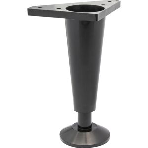 Möbelfuß 'SA0231' mattschwarz 8 cm