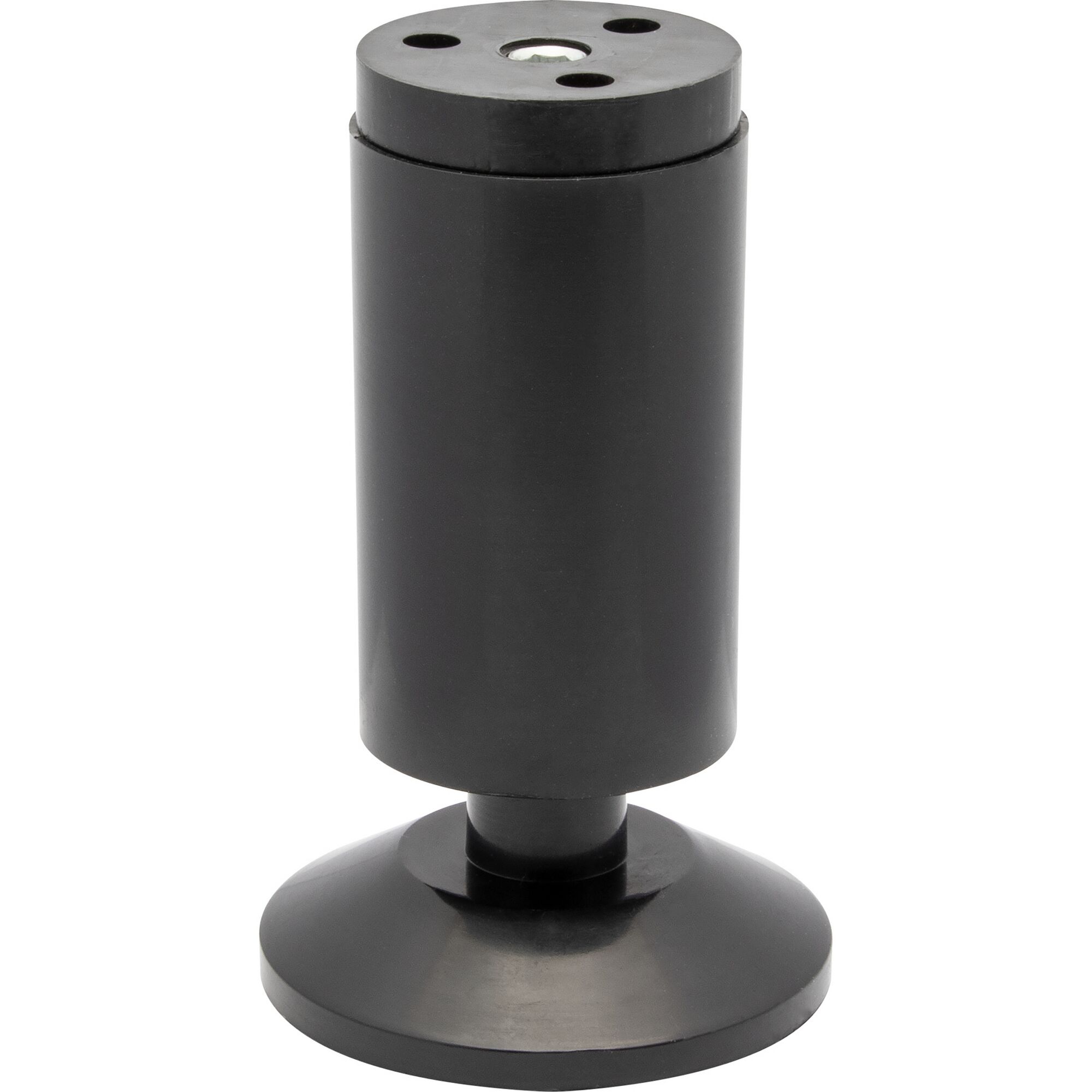 Schwarzer Möbelfuß