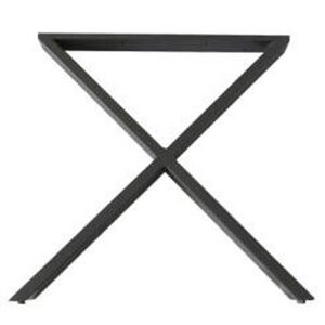 Tischbeine schwarz 70 x 71 cm 2 Stück